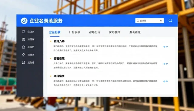 如何通过区域筛选提升企业名录查询效率